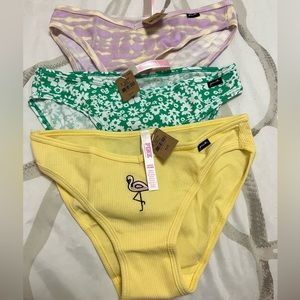 Victoria Secret Pink Panty Set of 3